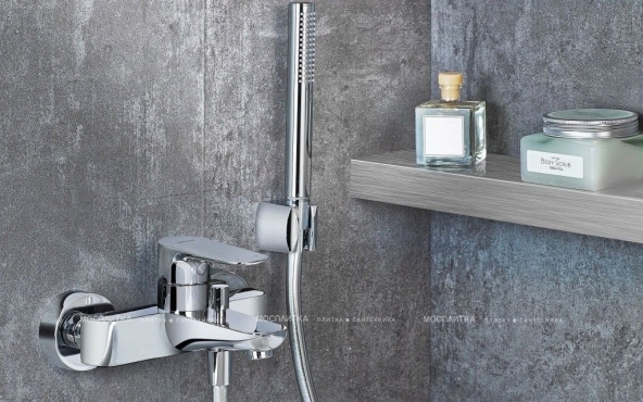 Смеситель VitrA Axe S A41070EXP для ванны с душем - 2 изображение