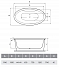 Акриловая ванна Vayer Beta 194x100 см KPL Exclusive - изображение 6