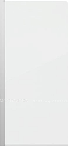 Шторка на ванну 70х150 см Bravat Alfa BG070.1500AM стекло прозрачное - изображение 2