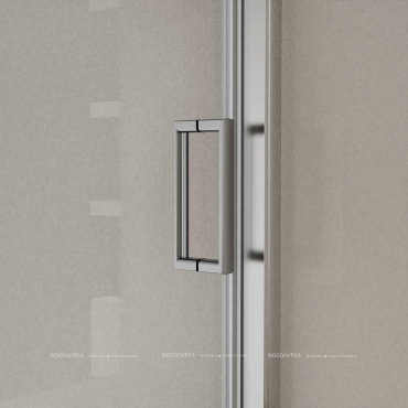 Душевая дверь Vincea City 100х VDS-5CT100CL хром, стекло прозрачное - 3 изображение