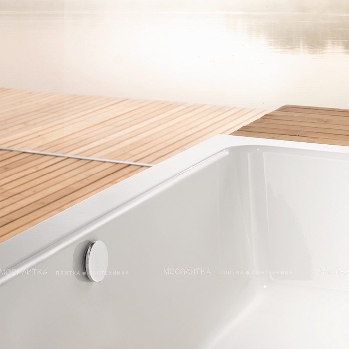 Стальная ванна Bette One, с шумоизоляцией 180х80х42 см, с покрытием BetteGlasur ® Plus , цвет белый, 3313-000 PLUS - изображение 4