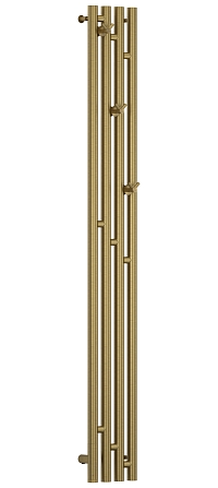 Полотенцесушитель электрический Сунержа Кантата 3.0 150х19,1 см 051-5846-1516 состаренная латунь