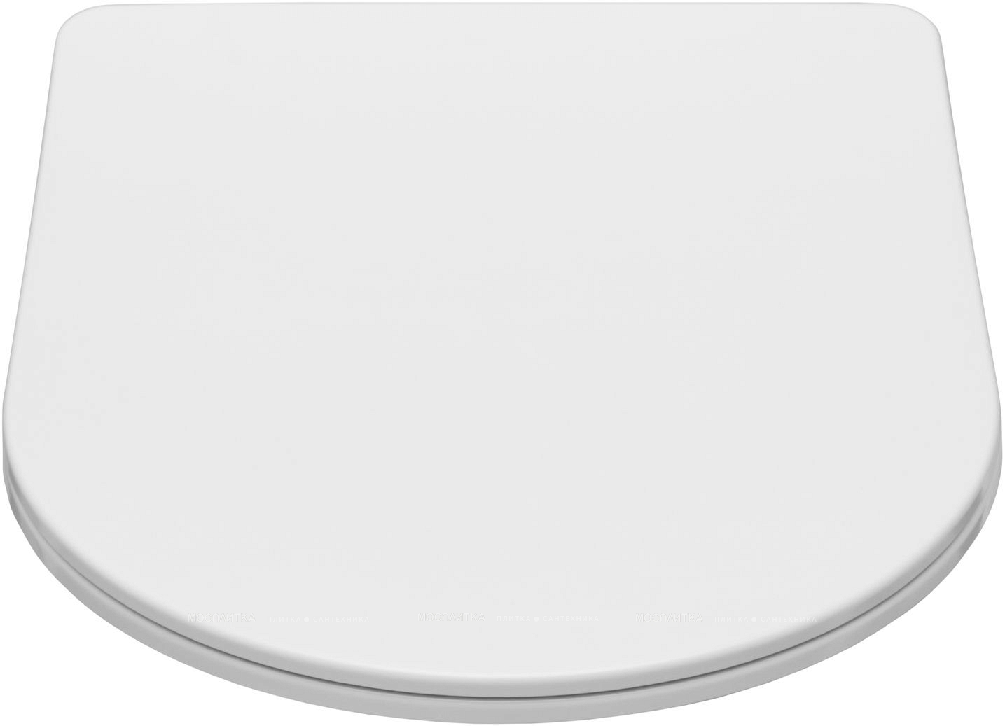 Унитаз подвесной безободковый Creto Logan L5 1005-001-L1W с крышкой-сиденьем микролифт, белый - изображение 3