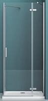 Душевая дверь BelBagno Kraft 80х195 см KRAFT-60/20-C-Cr-R профиль хром, стекло прозрачное