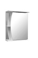 Зеркальный шкаф Stella Polar Волна Лана 55/C SP-00000044 55 см, правый, белый