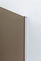 Душевая дверь Cezares SLIDER-B-1-100/110-BR-Cr стекло бронзовое, профиль хром - изображение 2