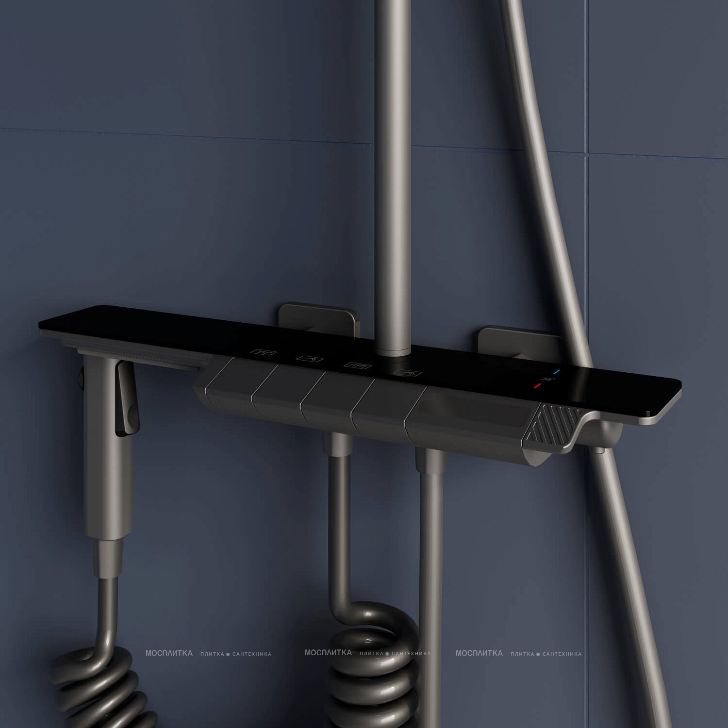 Душевая стойка RGW Shower Panels 51140135-11 11 серый - изображение 5