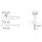 Смеситель для ванны с душем GPD Nino AEB08-3 хром глянец - изображение 2