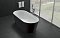 Акриловая ванна BelBagno 170х80 см BB71-1700-NERO-W0 без перелива, черный - изображение 2