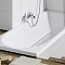Стальная ванна Bette Ocean, с шумоизоляцией 180х80х45 см, перелив сзади, BetteGlasur ® Plus и покрытием анти-слип, белая, 8856-000 PLUS, AR - изображение 2