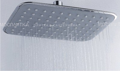 Верхний душ WasserKRAFT A031, 250*190 мм, хром - изображение 2