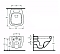 Унитаз подвесной beWash Alster 86303601 с функцией биде, с крышкой-сиденьем микролифт, белый глянец - 4 изображение