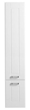 Шкаф-пенал Aquanet Рондо-35 R фасад белый - 2 изображение