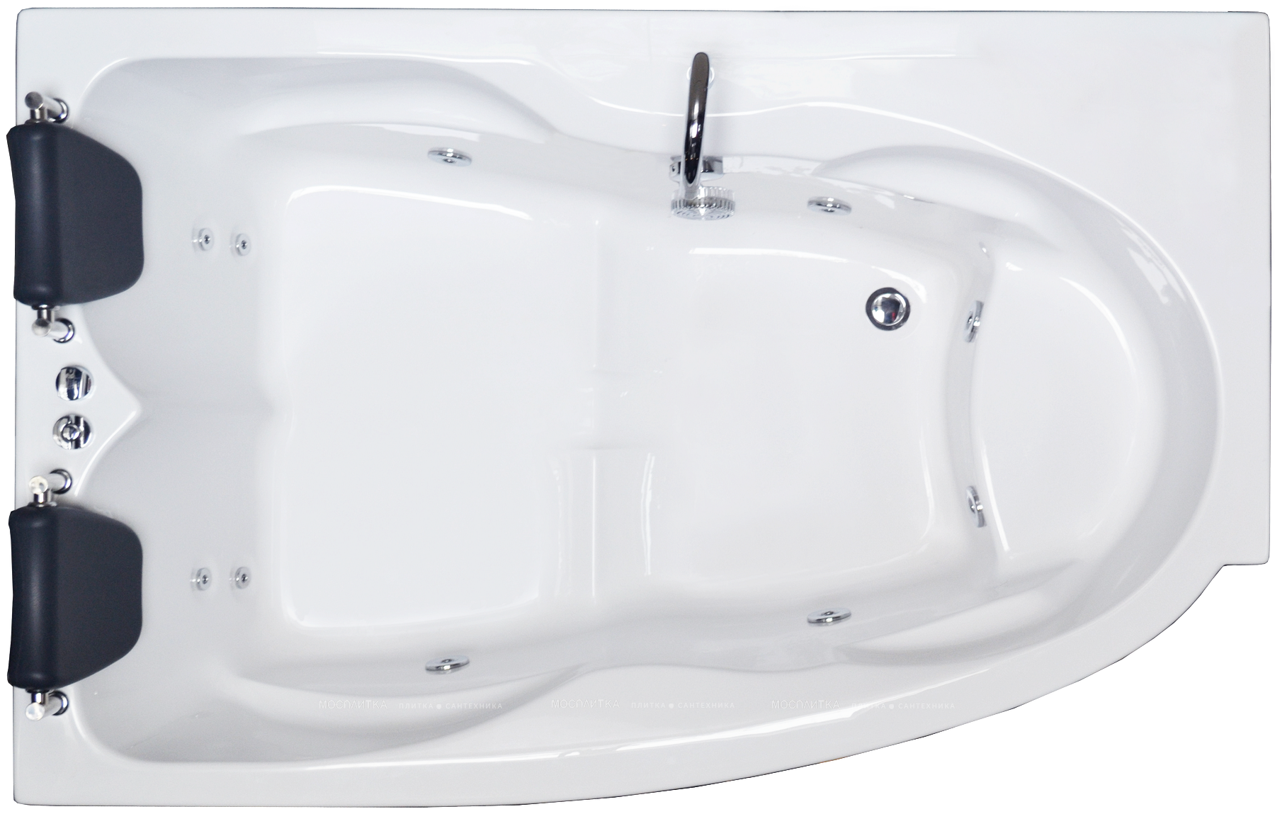 Акриловая ванна Royal Bath Shakespeare 170х110 RB652100K-L - изображение 2