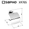 Держатель туалетной бумаги Sapho X-Round XR705 хром - 2 изображение