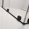 Душевой уголок Radaway Furo KDD 80х120 см стекло прозрачное, профиль черный - изображение 4