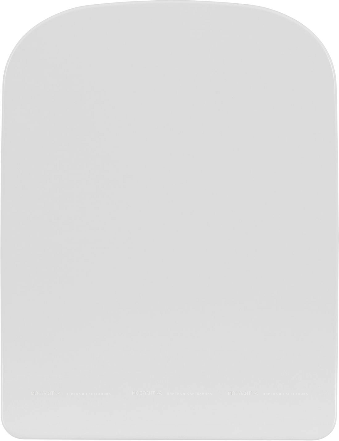 Чаша напольного унитаза безободковая Creto Logan L4 1004-001-L2СW с крышкой-сиденьем микролифт, белая - изображение 17