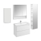 Зеркальный шкаф Aquaton Сканди 90 белый 1A252302SD010 - изображение 5