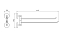 Полотенцедержатель Aquatek Бетта двойной AQ4613CR хром - 2 изображение