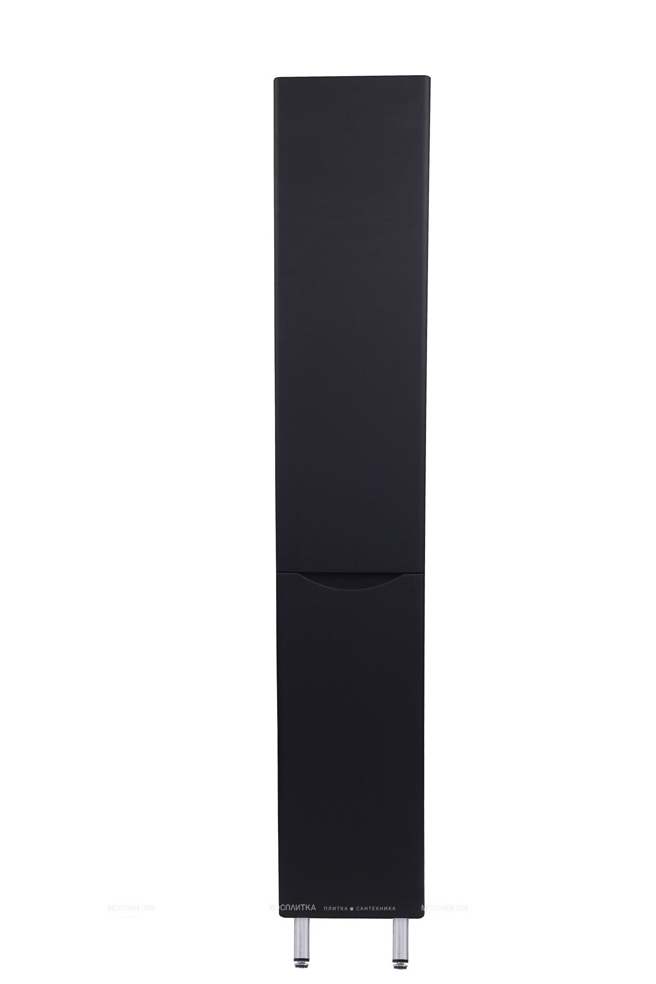 Шкаф-пенал Style Line Бергамо 30 см Plus левый СС-00002328 люкс антискрейтч черный - изображение 4
