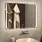 Зеркало Art&Max Elegant 100 см AM-Ele-1000-800-DS-F с подсветкой - 2 изображение