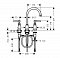 Смеситель для раковины Axor Montreux 16514820, шлифованный никель - изображение 2