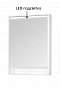 Зеркальный шкаф Aquaton Капри 1A230302KP010 60 x 85 см с подсветкой, цвет белый глянцевый - 2 изображение