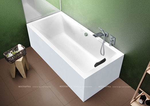 Акриловая ванна Riho Lugo 170x75 см L Plug&Play - 2 изображение
