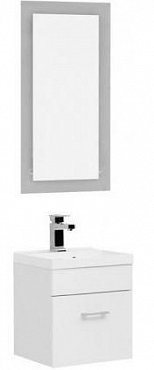 Комплект мебели для ванной Aquanet Нота New 40 лайт белый