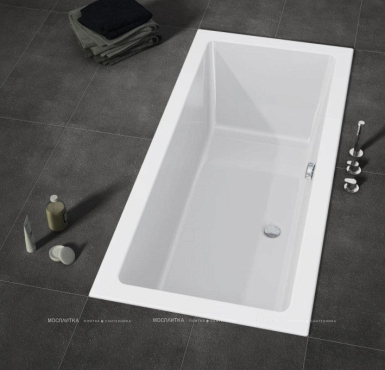 Акриловая ванна Riho Lugo 190x80 см R Plug&Play - 4 изображение