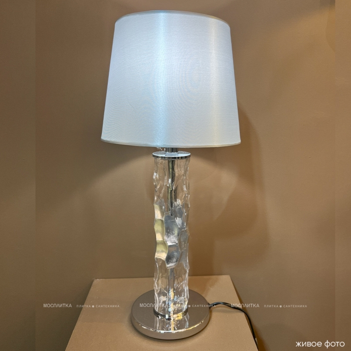Настольная лампа Crystal Lux PRIMAVERA LG1 CHROME - 5 изображение