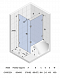 Душевой уголок Riho Scandic Mistral M208 GX030320 90x90 см правый стекло прозрачное - изображение 2