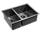 Мойка кухонная Paulmark Annex PM545944-GMR вороненая сталь - изображение 2