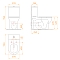 Унитаз-компакт безободковый RGW 67420105-01 с крышкой-сиденьем микролифт, белый - изображение 2