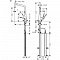 Смеситель Hansgrohe Metris M71 73824000 для кухонной мойки, хром - 2 изображение