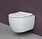 Комплект подвесной безободковый унитаз Ceramica Nova Play Rimless CN3001 37 x 49 x 34 см с сиденьем Soft Close + инсталляция Geberit Delta 458.149.21.1 с кнопкой, хром глянцевый - изображение 2