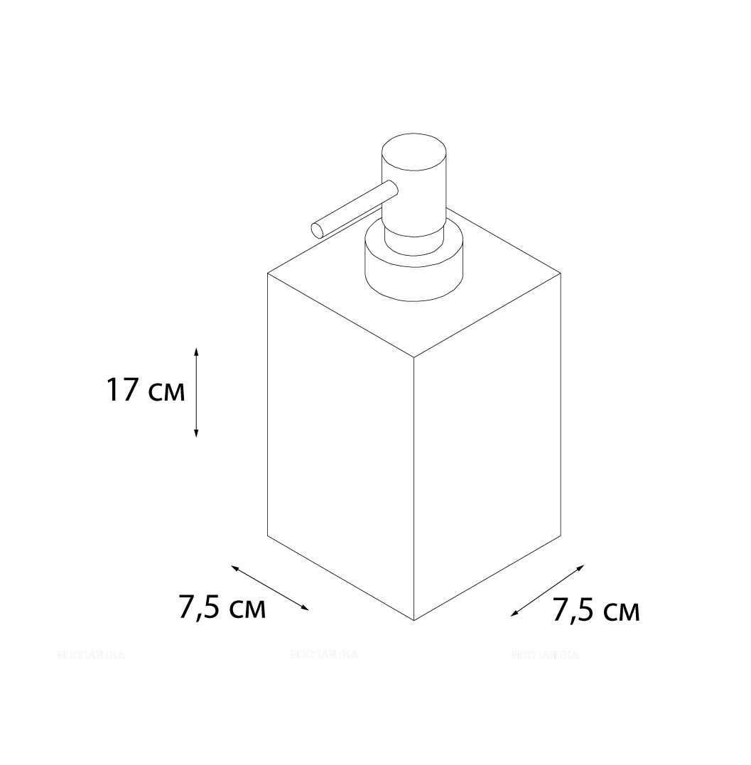 Дозатор для жидкого мыла FIXSEN Gusto FX-300-1 - изображение 2