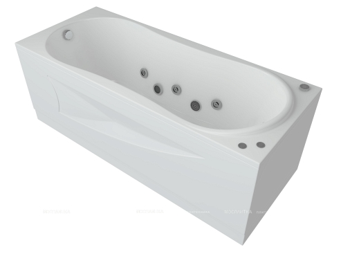 Акриловая ванна Aquatek Афродита 150 см на сборно-разборном каркасе - 3 изображение