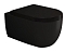 Комплект подвесной безободковый унитаз Bocchi V-Tondo 1416-004-0129 черный матовый + инсталляция Geberit Duofix UP320 111.300.00.5 - 2 изображение