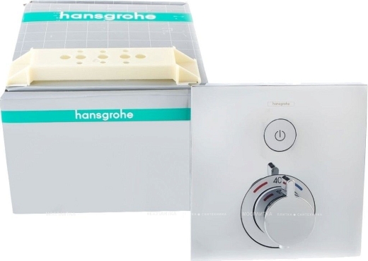 Термостат для душа Hansgrohe ShowerSelect 15762000 - 8 изображение