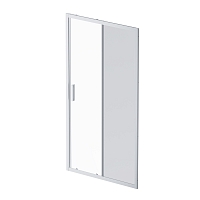 Душевая дверь Am.Pm Gem 110 см W90G-110-1-195MG стекло прозрачное / тонированное, профиль хром