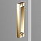 Душевая дверь Vincea Alpha 110х190 VDS-3AL110CLG, профиль брашированное золото, стекло прозрачное - изображение 2