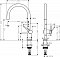 Смеситель Hansgrohe Talis M54 для кухонной мойки 72843000 хром - изображение 2