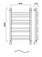 Полотенцесушитель водяной Aquanerzh лесенка волна-групповая 100x60 - 2 изображение