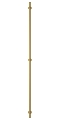 Полотенцесушитель электрический Сунержа Аскет 165х5 см 032-0850-1650 матовое золото - изображение 2