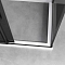 Душевой уголок Vincea Slim-N 140х200 VSR-4SN8014CGB, профиль черный, стекло тонированное - изображение 4
