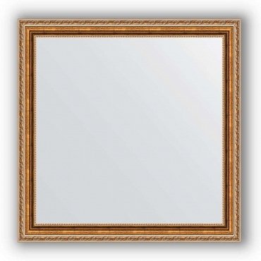 Зеркало в багетной раме Evoform Definite BY 3239 75 x 75 см, Версаль бронза