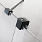 Шторка для ванны Radaway Furo PND II 53,8 см 10109538-54-01R стекло прозрачное, профиль черный - изображение 5
