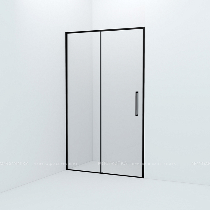 Душевая дверь в нишу 120 см Iddis Slide SLI6BS2i69, стекло прозрачное - изображение 2