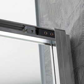 Душевая дверь Vincea Slim-U VDS-2SU110CL, 1100, хром, стекло прозрачное